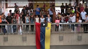 Lee más sobre el artículo Recuerdos: La Orquesta Sinfónica Juvenil de Chacao sorprendió a los asistentes del Mercado Municipal