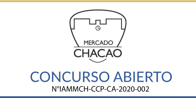 En este momento estás viendo CONCURSO ABIERTO N°IAMMCH-CCP-CA-2020-001